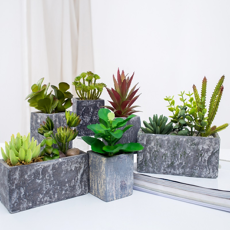 Wholesale鉢植えの人工多肉植物